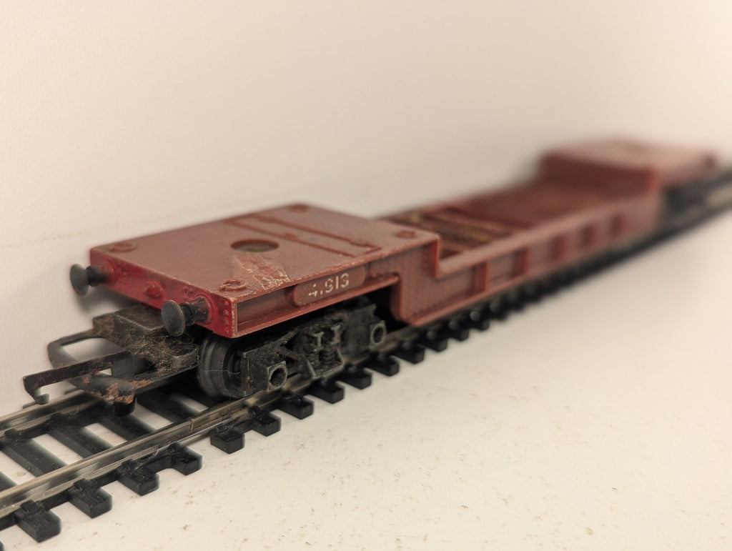 Tri-ang OO Gauge Bogie Well Wagon Goods Wagon 41913 BR Bauxite R118