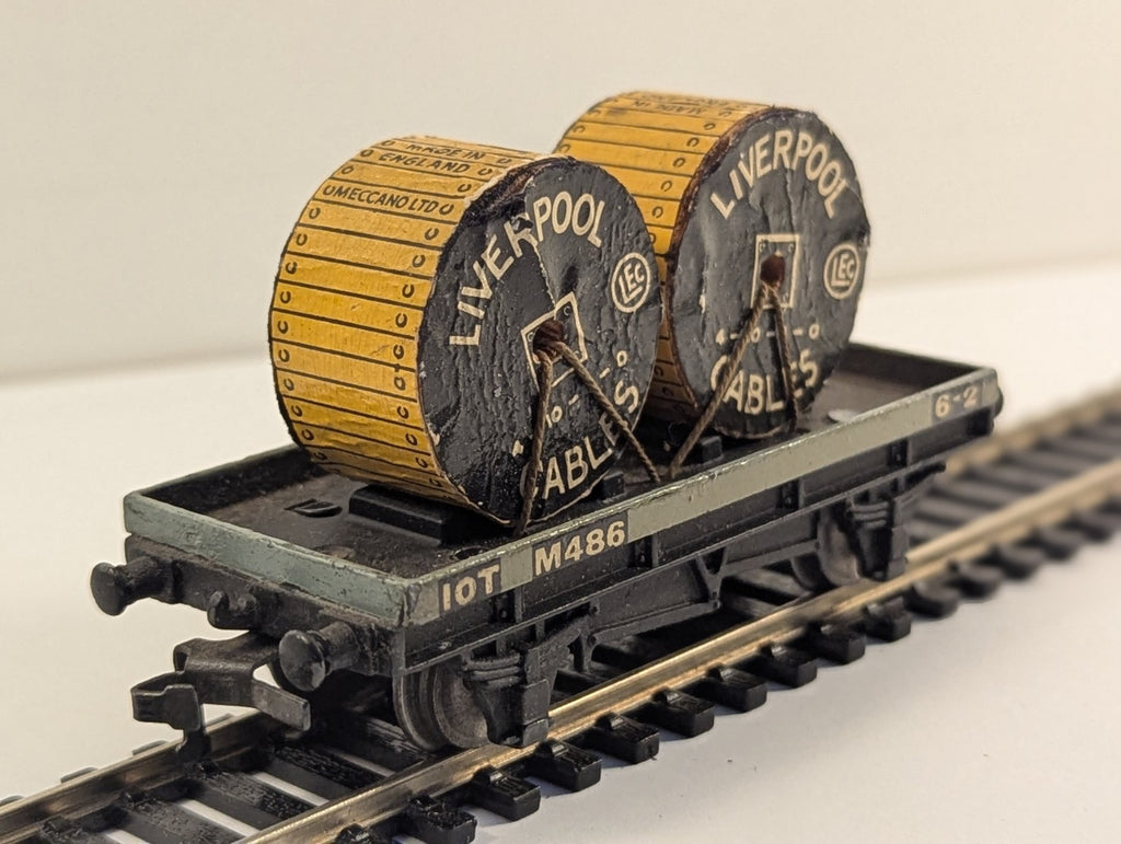 Hornby Dublo OO Gauge D1 Liverpool Cables Wagon M486