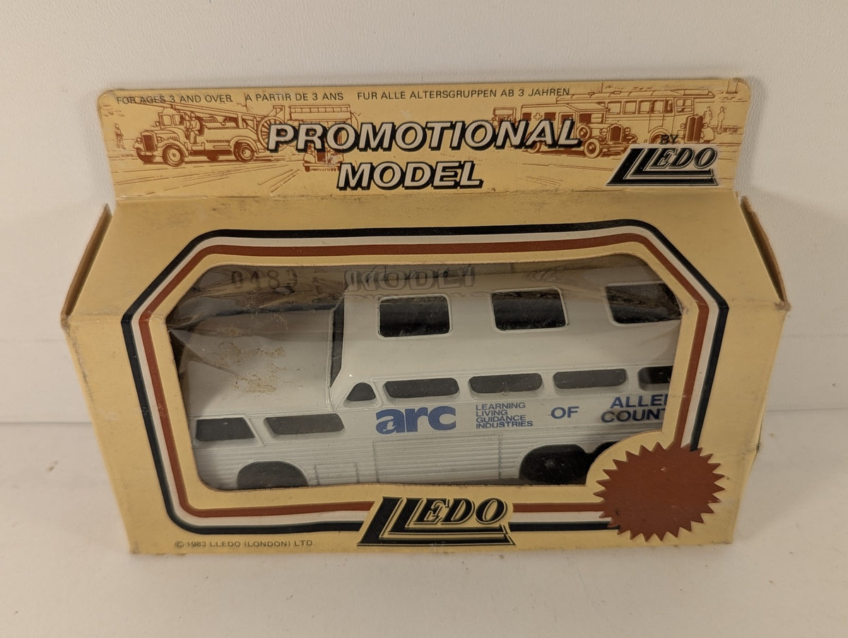 Lledo GMC Scenicruiser Bus 'Arc of Allegheny County' Diecast Bus