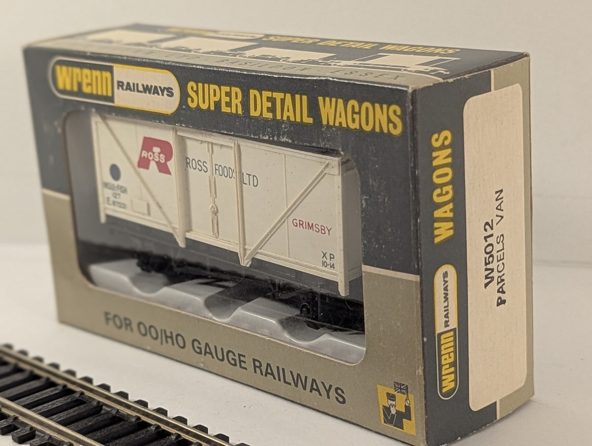 Wrenn OO Gauge Ross Foods 12T Insulated Fish Van Goods Wagon E87231