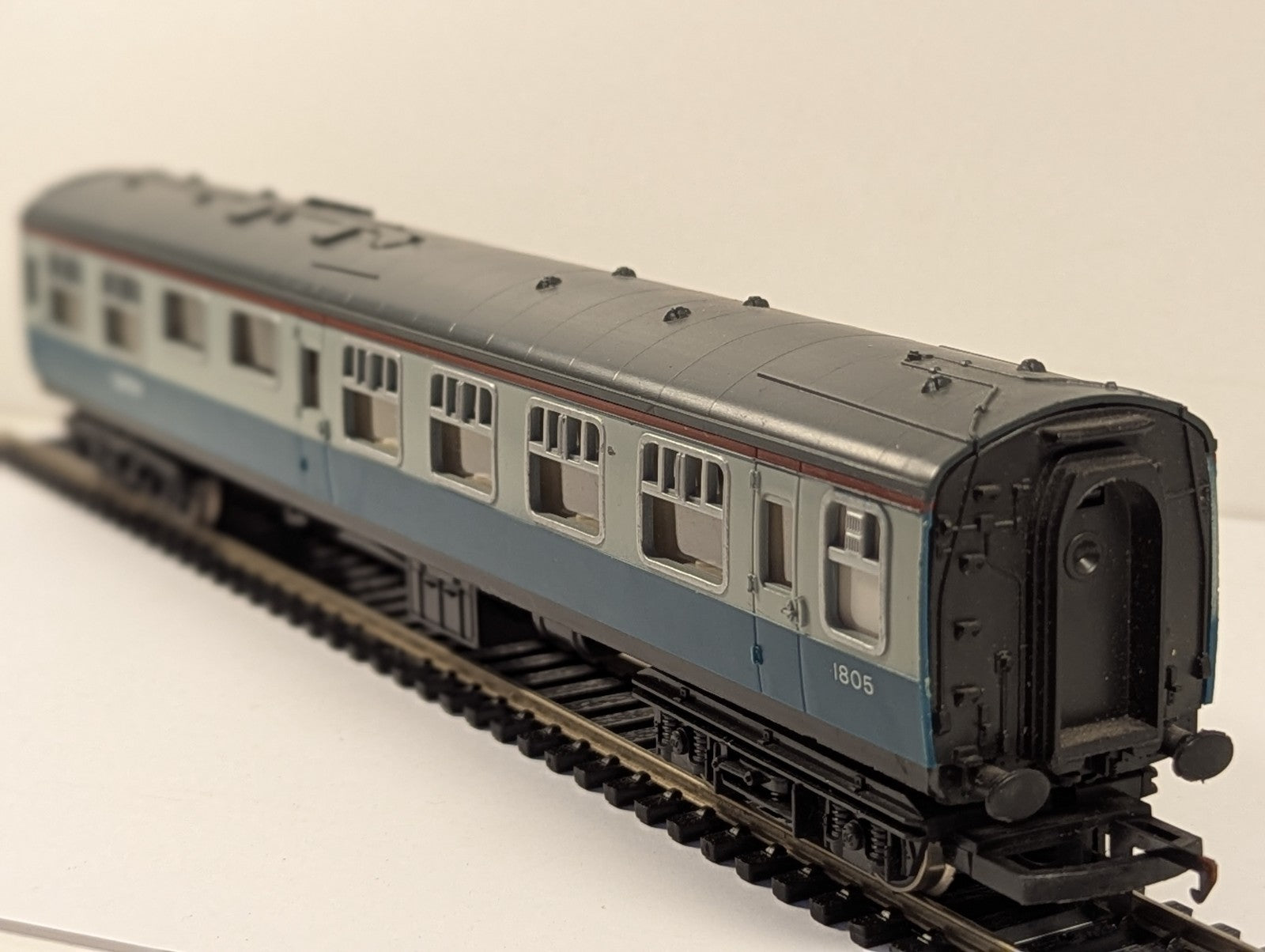 Hornby R923 OO Gauge Inter-City Buffet Car Blue & Grey