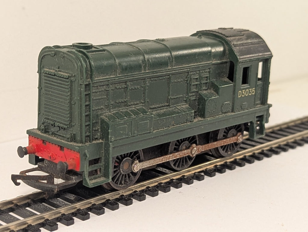 Tri-ang R152 OO Gauge Class 08 Diesel Shunter D3035 BR Green - Spares