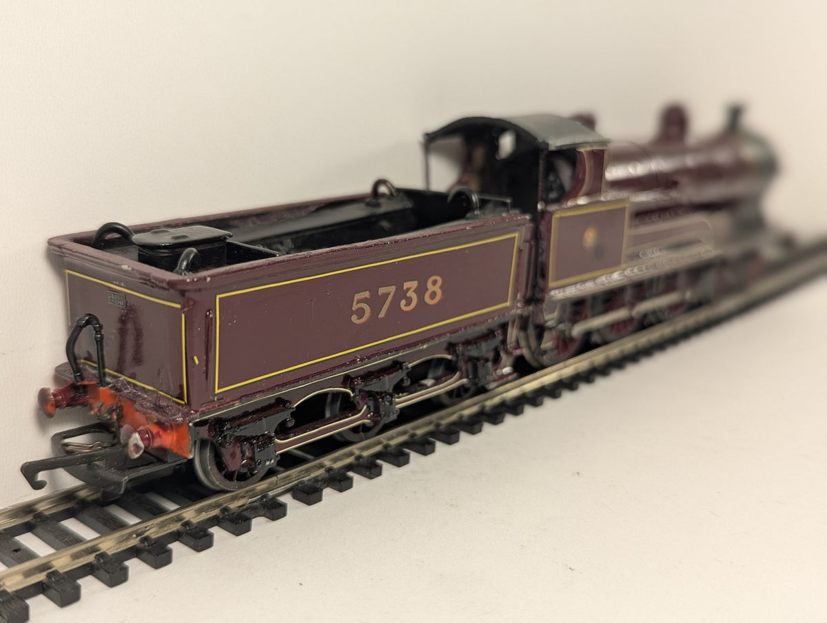 Kitbuilt LNWR Prince of Wales Class 4-6-0 Locomotive 5738 LMS Crimson Lake
