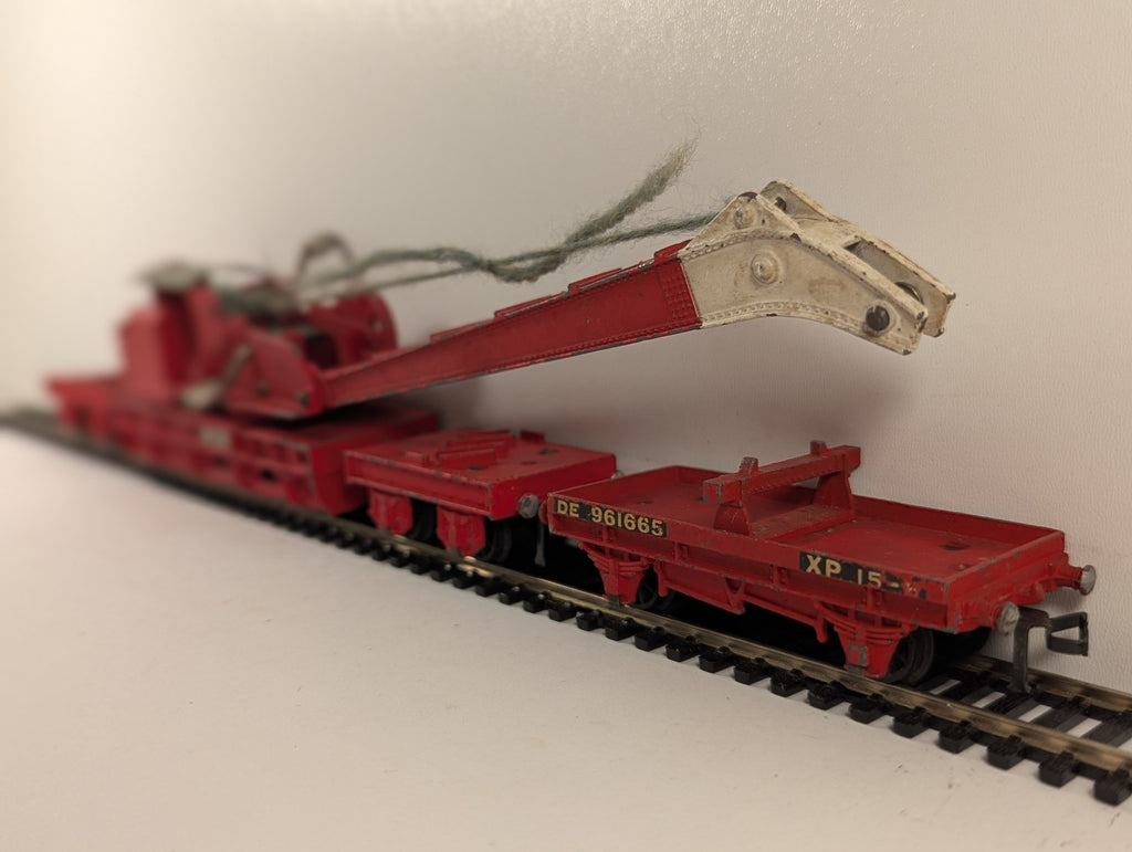 Hornby Dublo OO Gauge Breakdown Crane Set 133 BR Red 4620