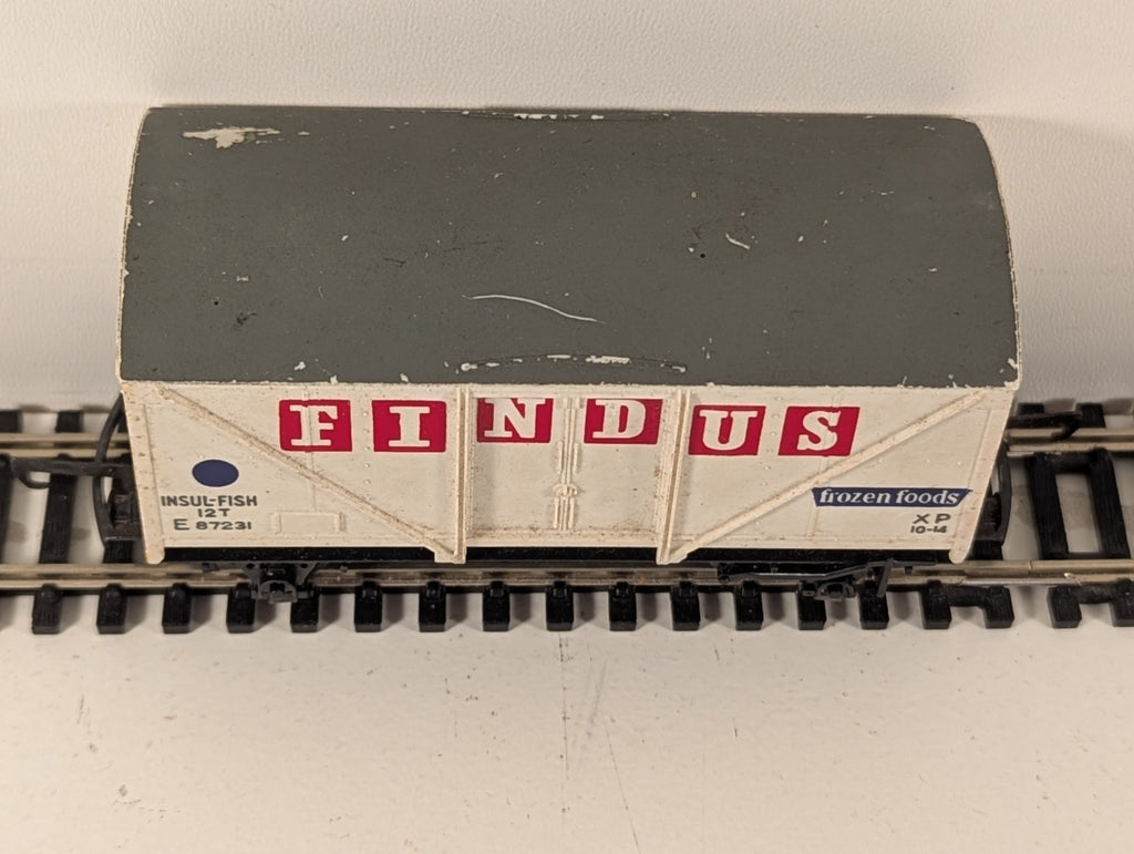 Wrenn W4300P OO Gauge Blue Spot Fish Van Wagon