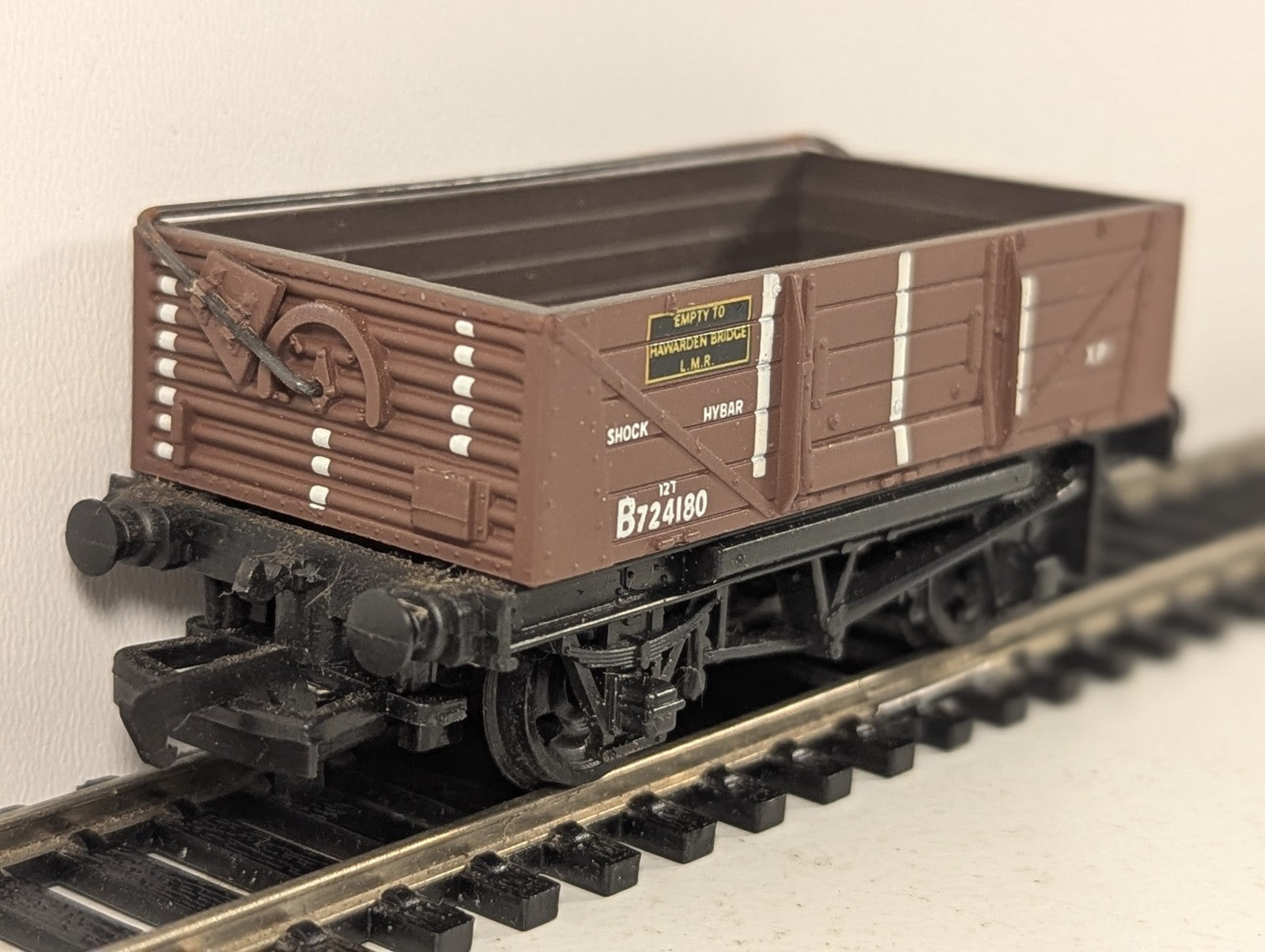 Bachmann OO Gauge 12 Ton Shock Absorbing Open Wagon (Hybar) Goods Wagon