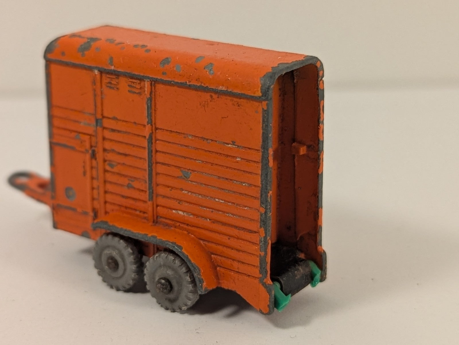 Dublo Dinky 073 Orange Horse Trailer OO Gauge