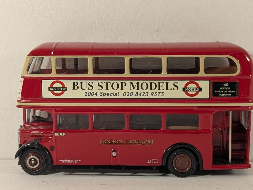 Exclusive First Editions 1:76 Scale AEC RT Double-Decker Bus RT 2393