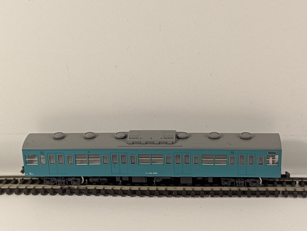 Kato N Gauge JNR Series 103 Moha 102-856 Intermediate Coach JNR Sky Blue