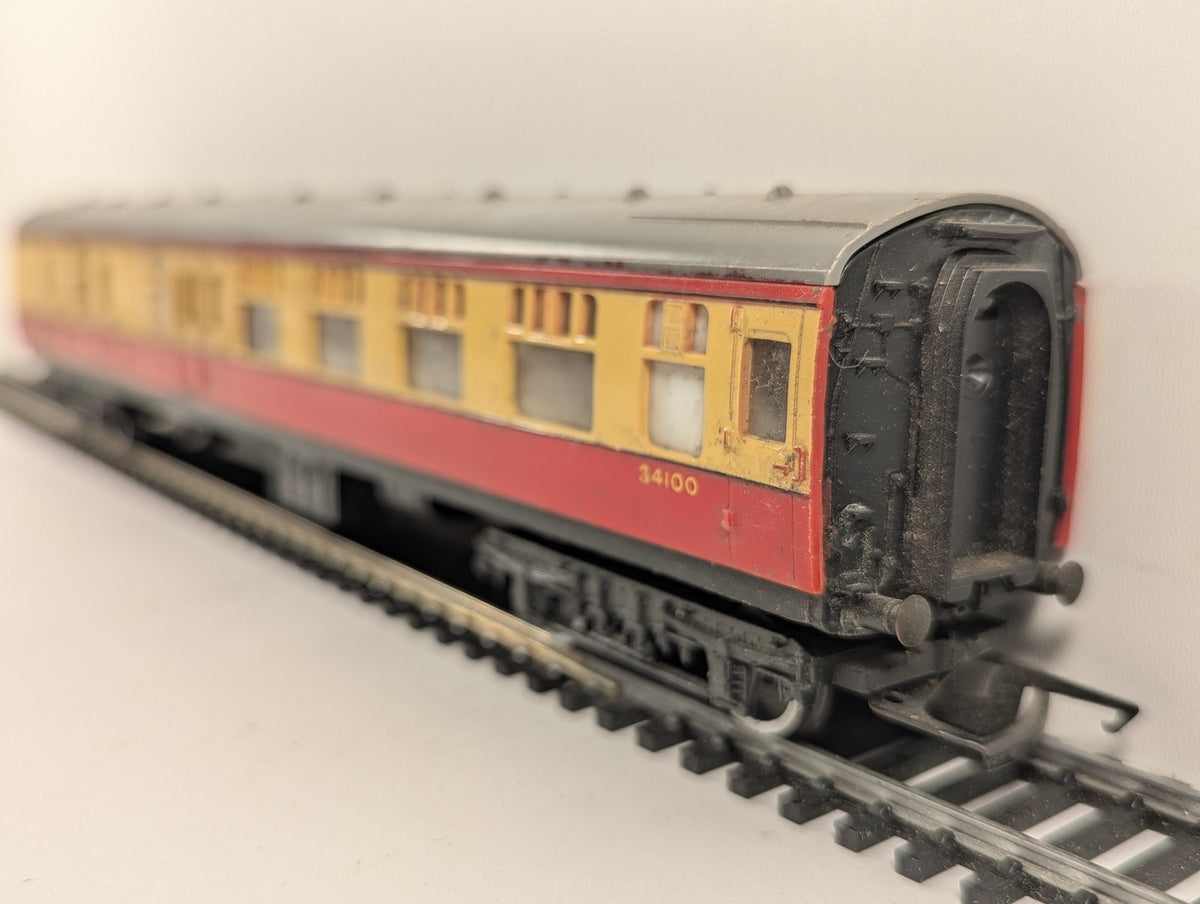 Tri-ang OO Gauge BR Mk1 Brake Second Coach Passenger Coach 34100