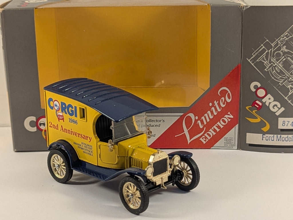 Corgi Classics 874 Ford Model T Van Corgi 2nd Anniversary