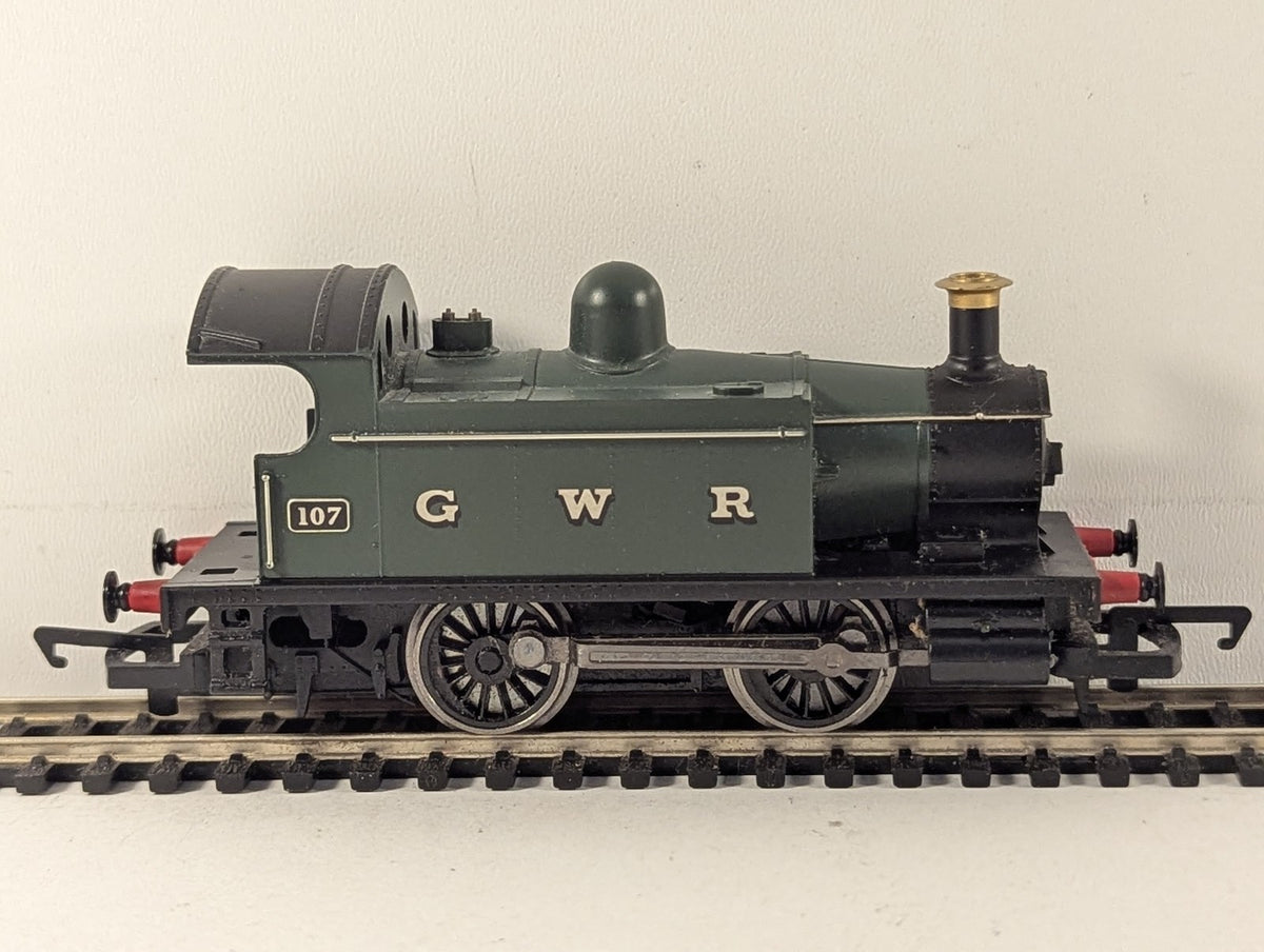 Hornby OO Gauge Holden Class 101 0-4-0T Steam Locomotive 107 GWR Green