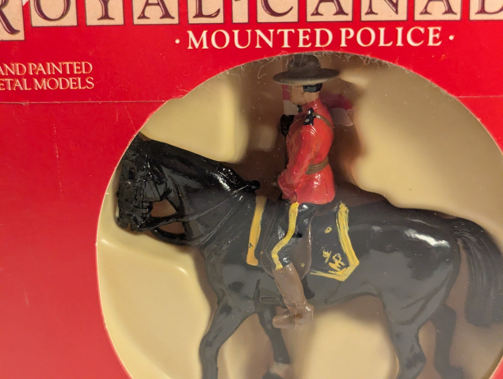 Britains 7234 Royal Canadian Mounted Police Metal Model Set