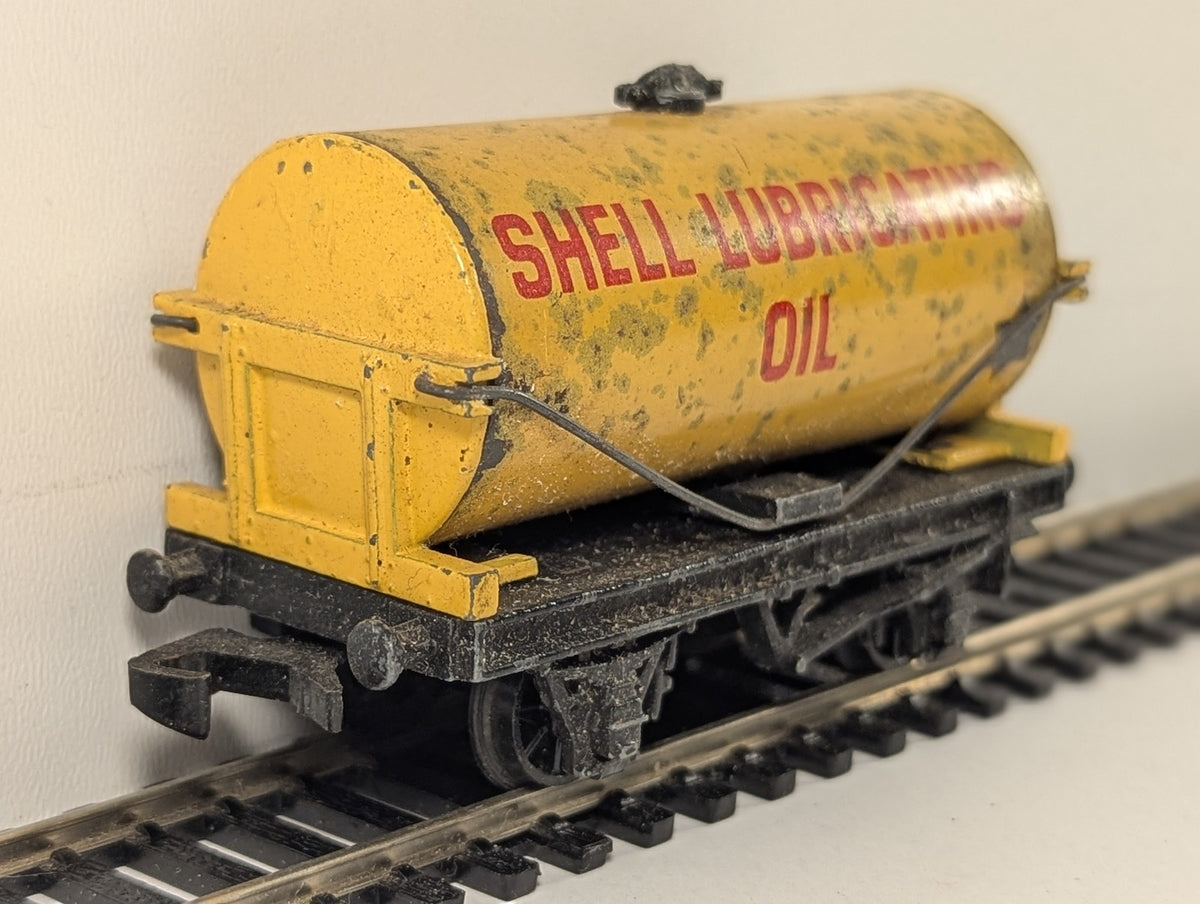 Hornby Dublo OO Gauge D1 Shell Lubricating Oil Tank Wagon Goods Wagon