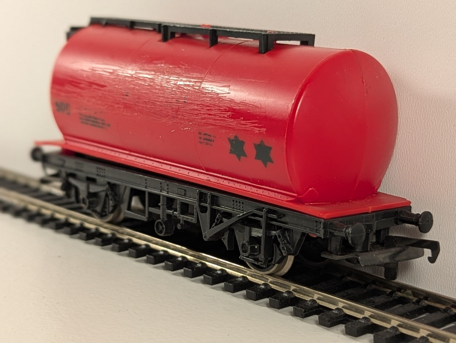 Hornby R231 OO Gauge Texaco Tank Wagon (Missing Sticker)