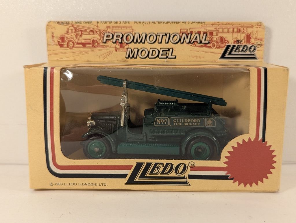 Lledo Dennis Fire Engine Die-cast Model Nº7 Guildford Fire Brigade
