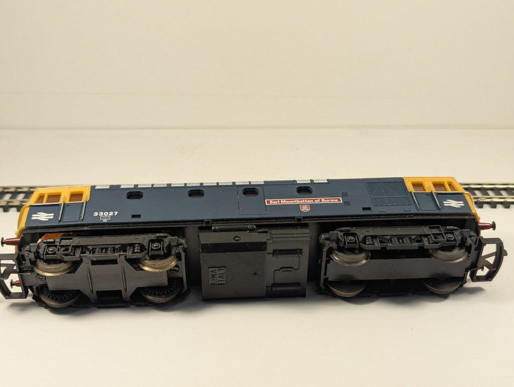 Lima OO Gauge Class 33 33027 'Earl Mountbatten of Burma' Diesel Locomotive