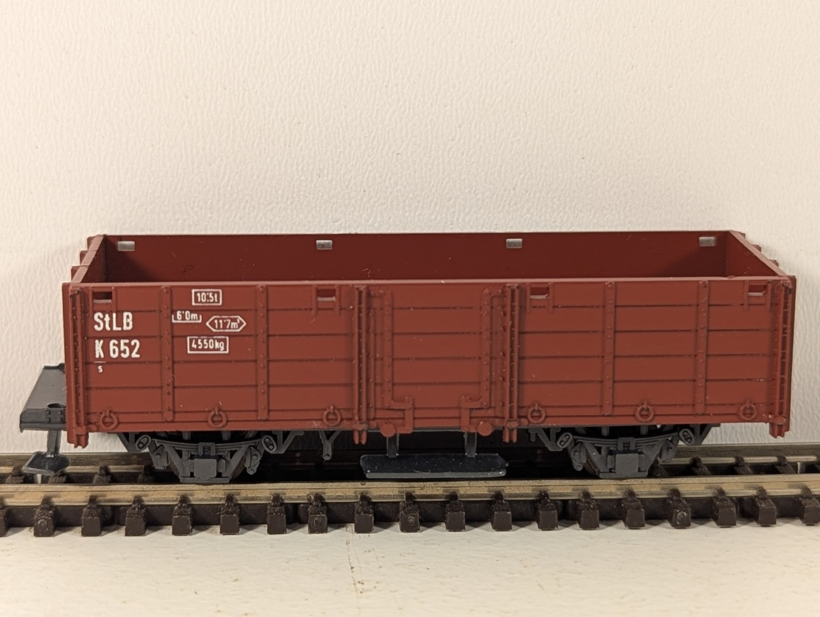 Liliput 950 H0e Gauge Red Open Goods Wagon - Boxed