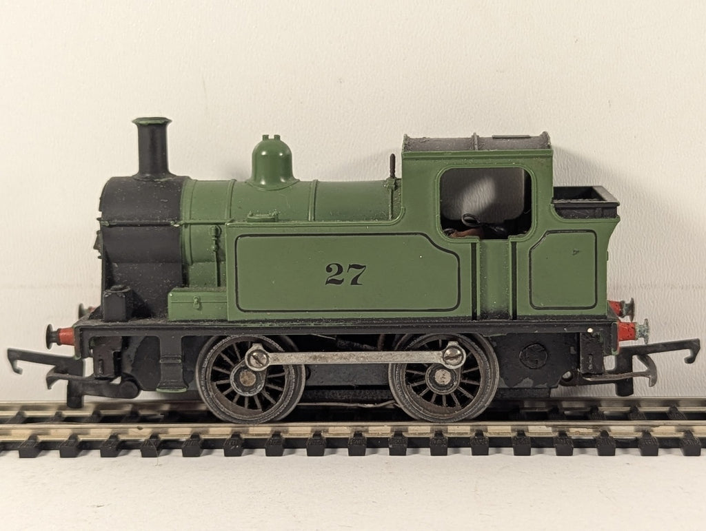 Tri-ang OO Gauge 0-4-0 Tank Steam Locomotive 27 Green R355 - Spares