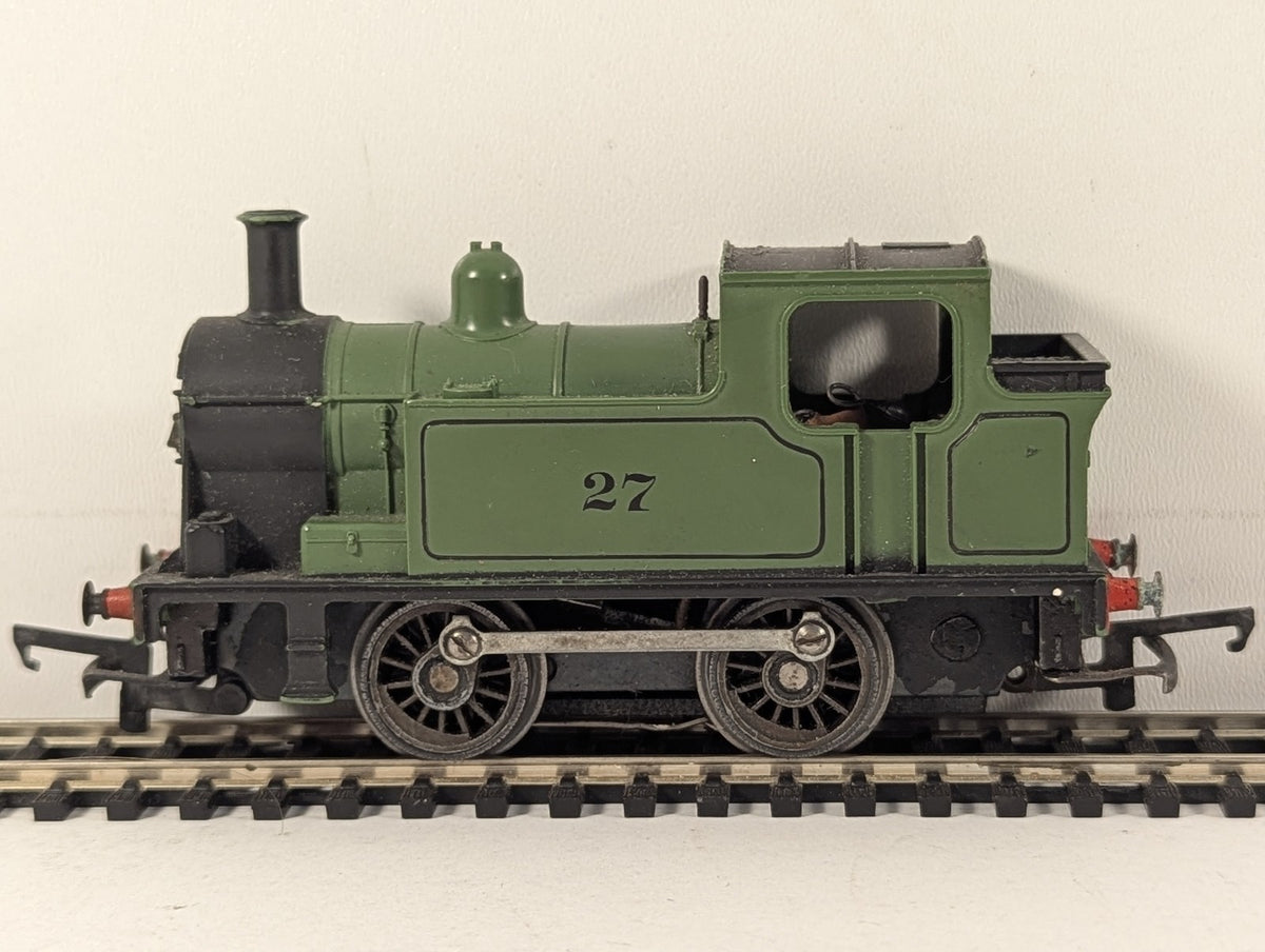 Tri-ang OO Gauge 0-4-0 Tank Steam Locomotive 27 Green R355 - Spares