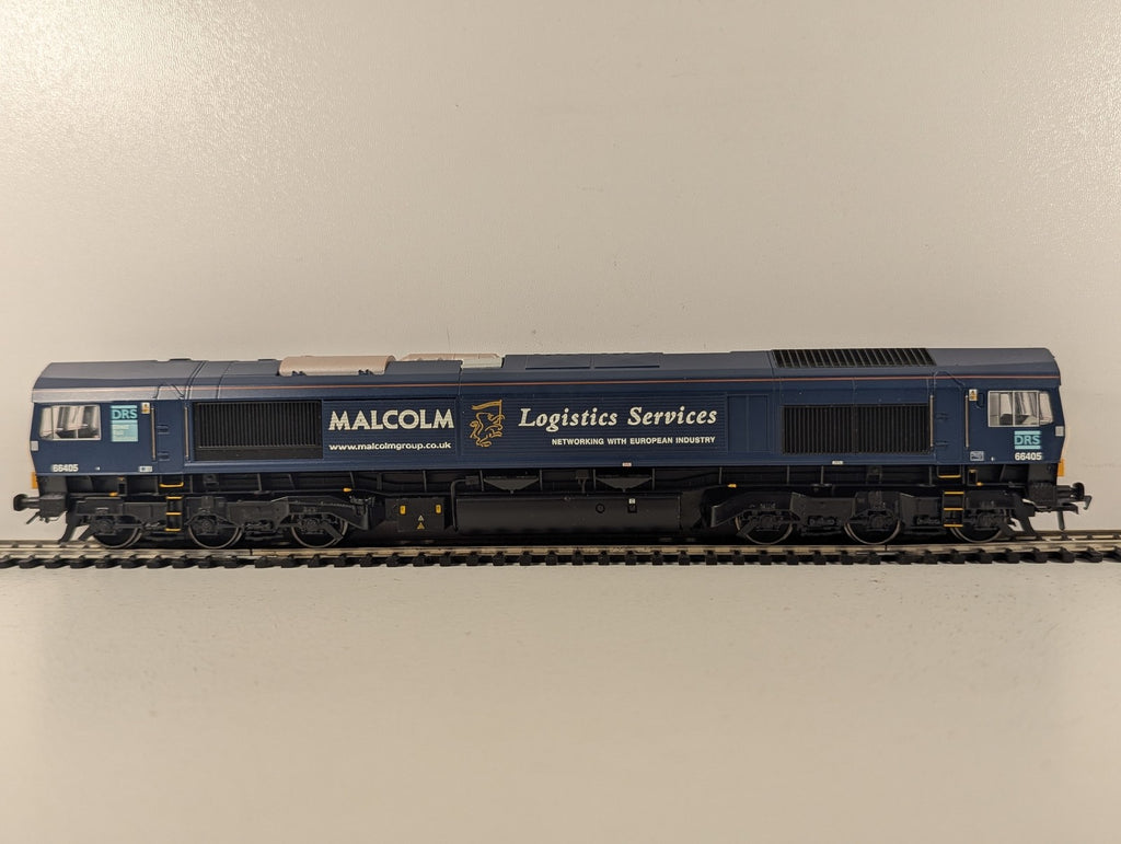 Bachmann OO Gauge Class 66 Diesel 66405 Malcolm Logistics Services Locomotive