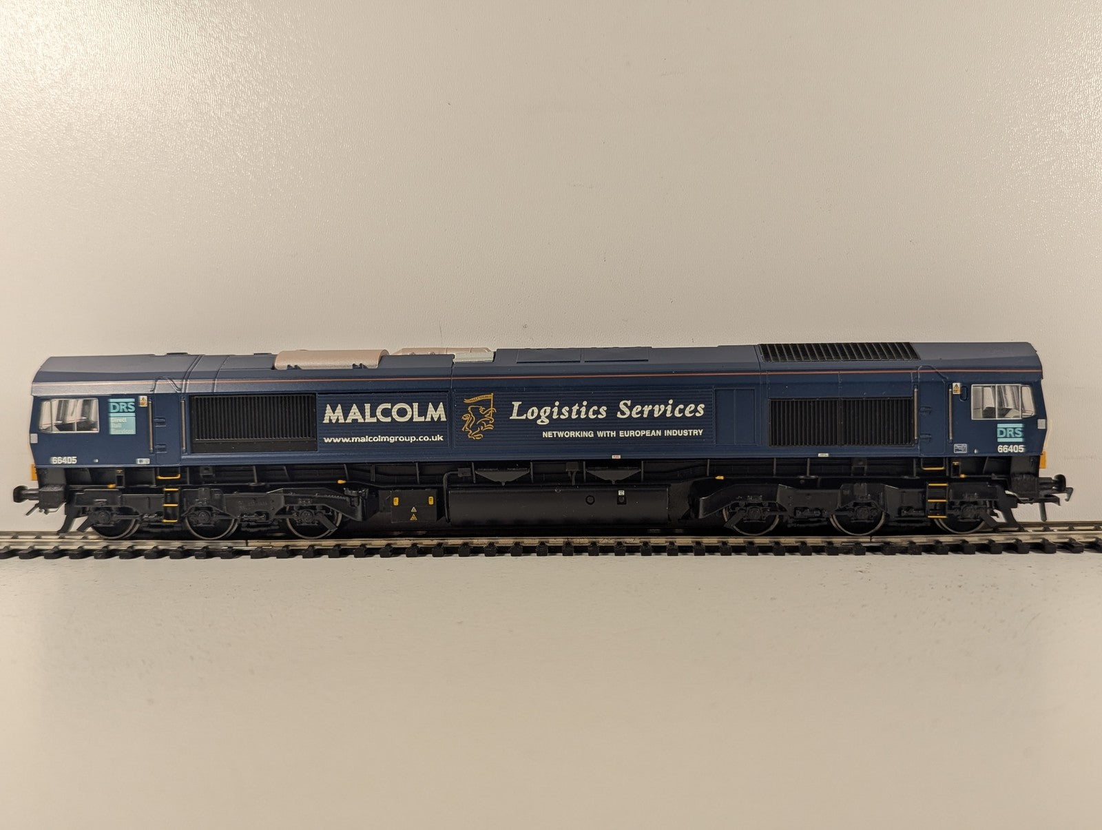 Bachmann OO Gauge Class 66 Diesel 66405 Malcolm Logistics Services Locomotive