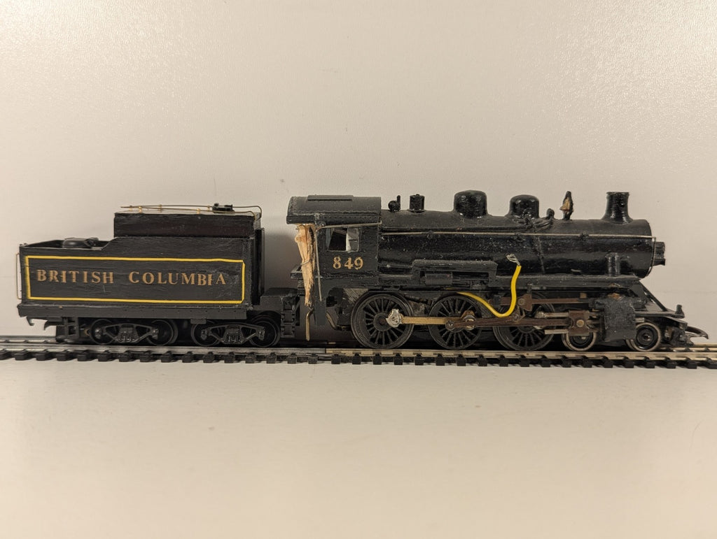 Kitbuilt Gauge 2-6-0 Mogul Steam Locomotive 849 British Columbia Spares /Repair