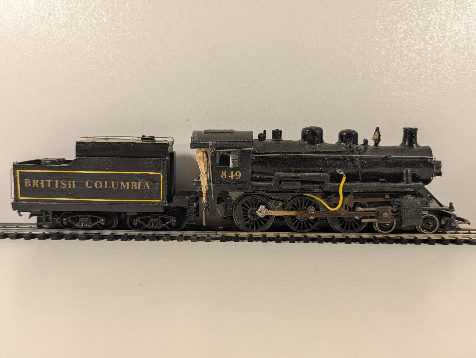 Kitbuilt Gauge 2-6-0 Mogul Steam Locomotive 849 British Columbia Spares /Repair