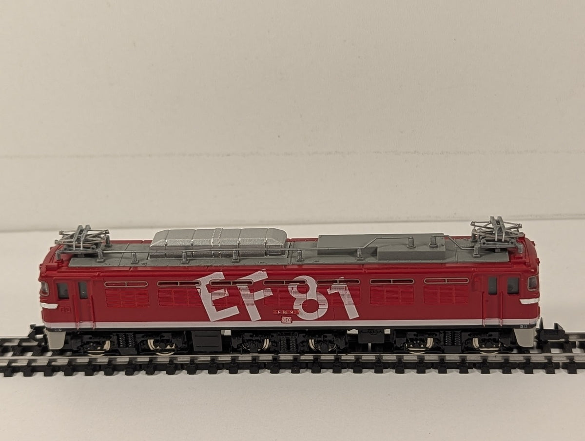 Tomix N Gauge JR EF81 Electric Locomotive (Rainbow) EF81 93 JR Rainbow Red 2153