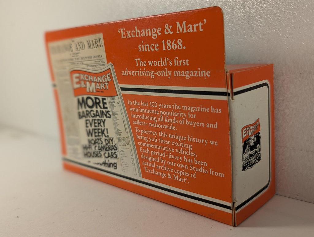 Lledo Exchange & Mart London Transport Single Decker Bus Die-cast Model Bus