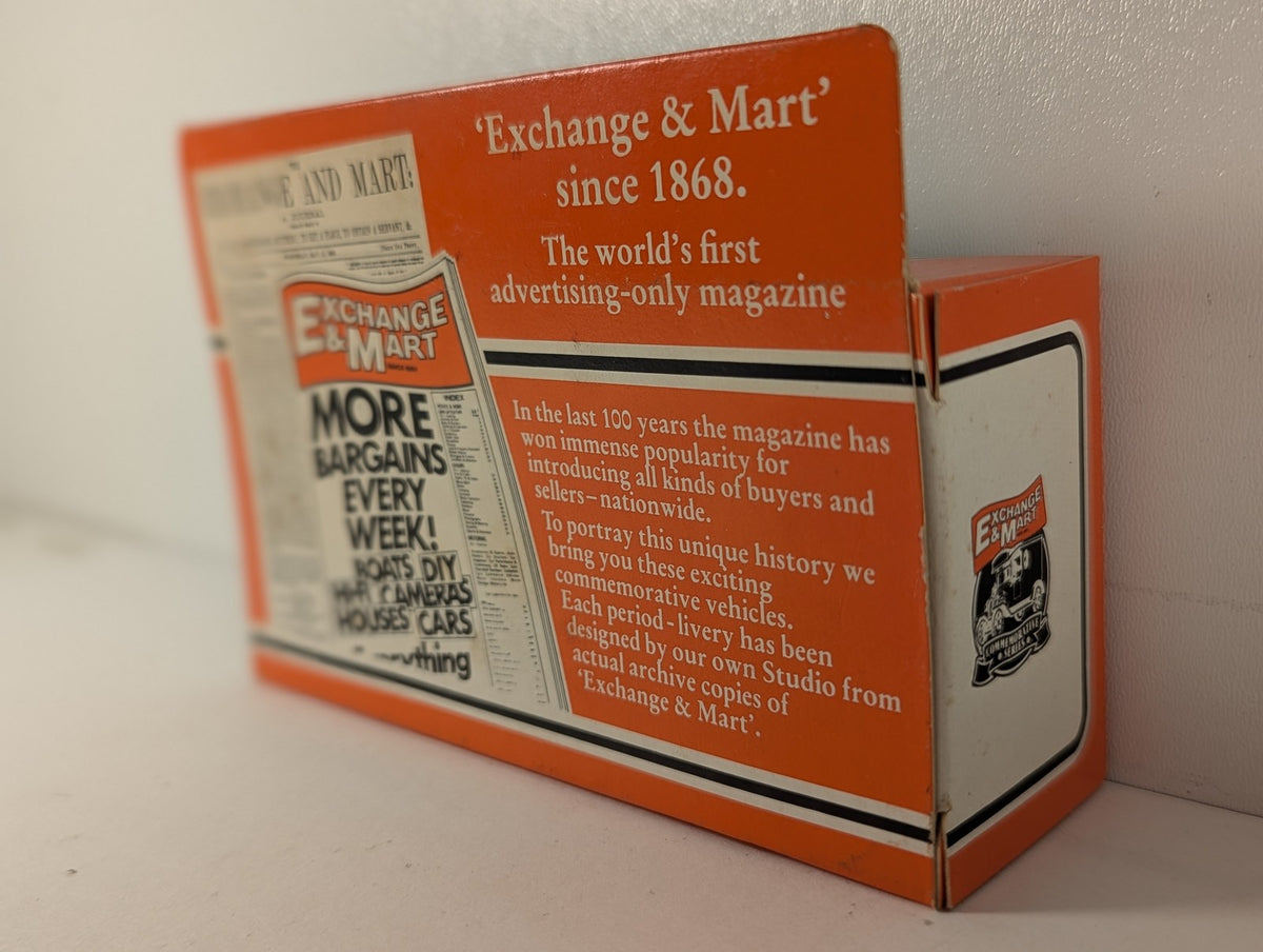 Lledo Exchange & Mart London Transport Single Decker Bus Die-cast Model Bus