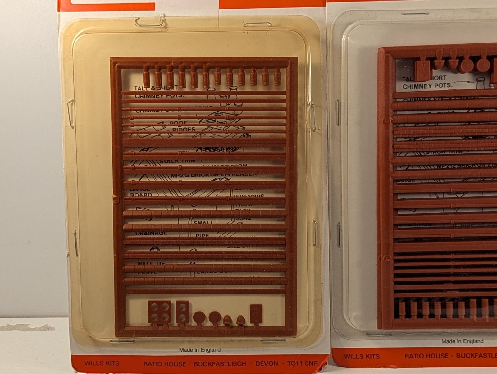 Wills SS46 OO Gauge Building Details Pack A Bundle of 3