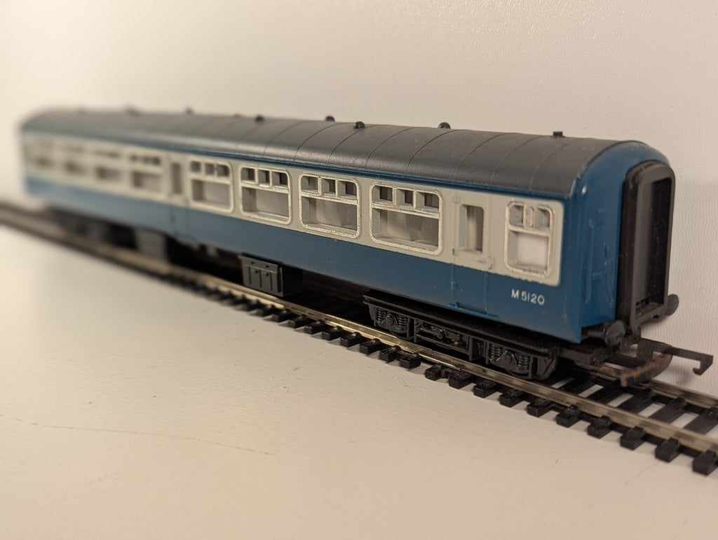 Hornby R724 OO BR Mk2 Standard Open M5120 Blue/Grey