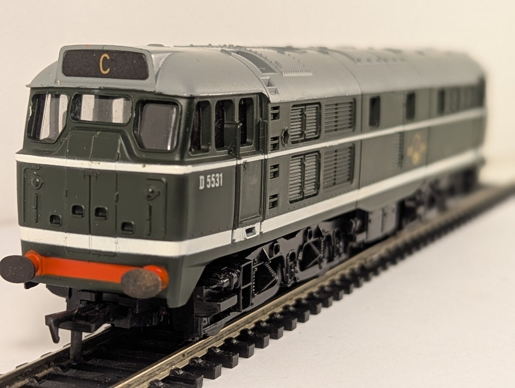 Airfix 54101-9 OO Gauge Class 31 D5531 BR Green - Boxed