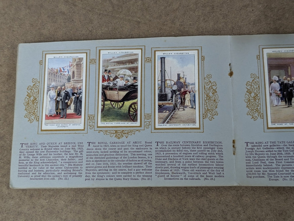 The Reign Of King George V 1910-1935 Silver Jubilee WD & HO Wills Cigarette Card