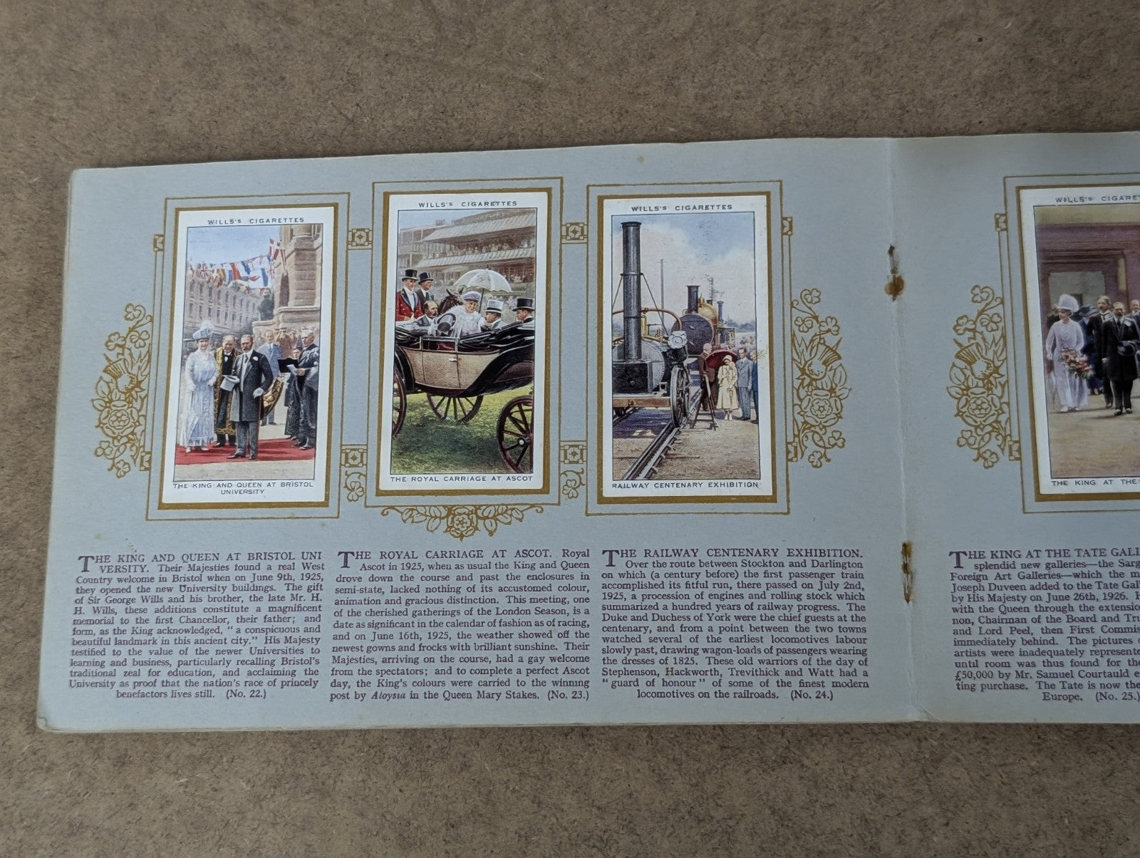 The Reign Of King George V 1910-1935 Silver Jubilee WD & HO Wills Cigarette Card