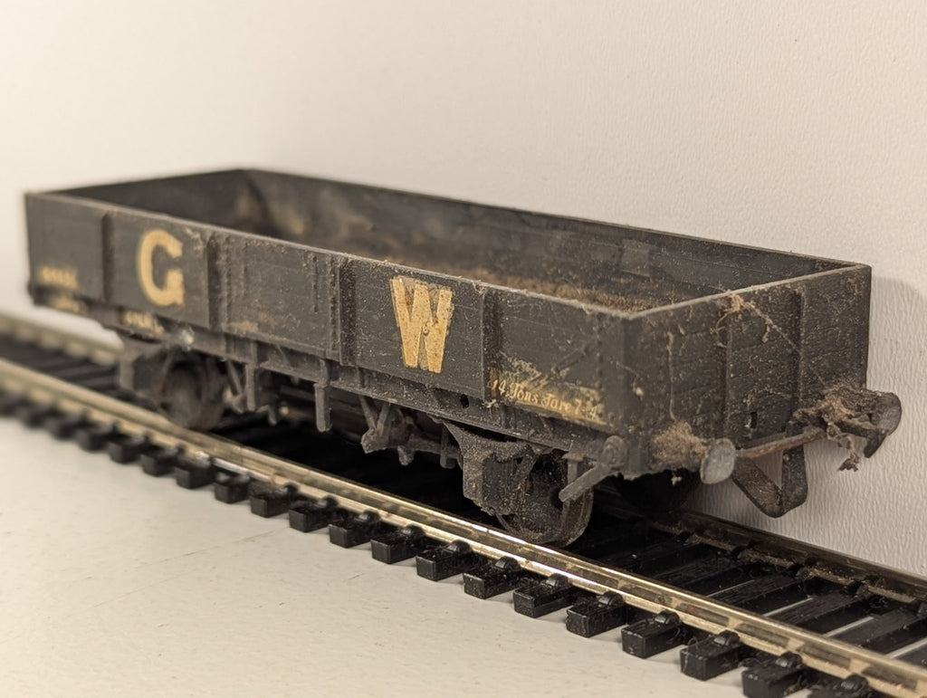 Kitbuilt OO Gauge GWR 4-Plank Open C Wagon Goods Wagon 94856 GWR Livery