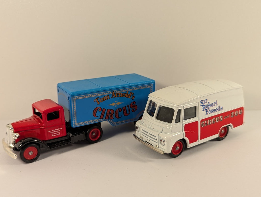 Lledo Diecast CR1003 – 3-Piece Circus Collection (1 Missing)