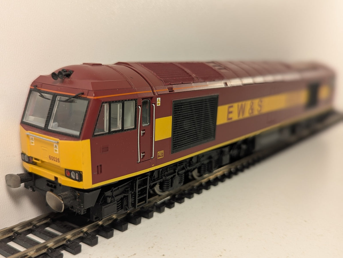 Hornby OO Gauge EW&S Co-Co Diesel Electric Class 60 '60026' R2488 DCC Fitted