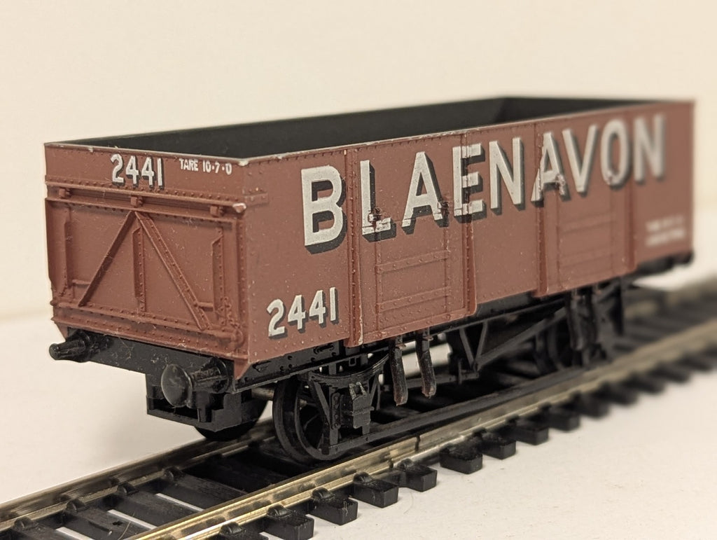 Mainline OO Gauge Blaenavon 20T Steel Mineral Wagon (Missing Coupling & Buffer)
