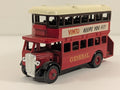 Lledo 1920 B-Type Double Decker Bus Die-cast Model Bus