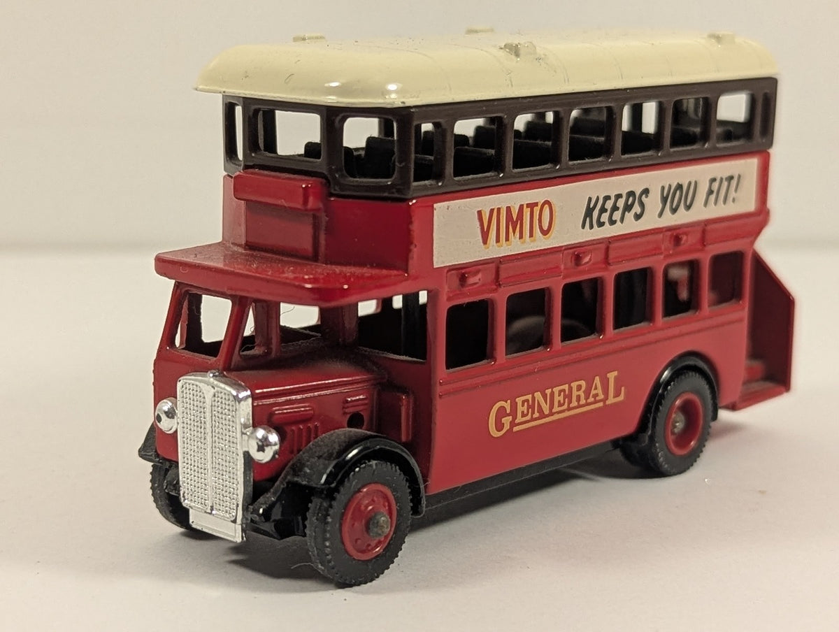 Lledo 1920 B-Type Double Decker Bus Die-cast Model Bus