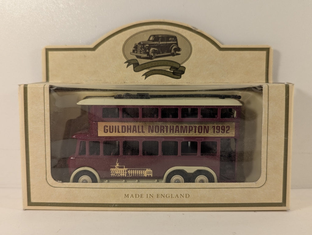 Lledo AEC Trolleybus Die-cast Model Vehicle Maroon & Cream