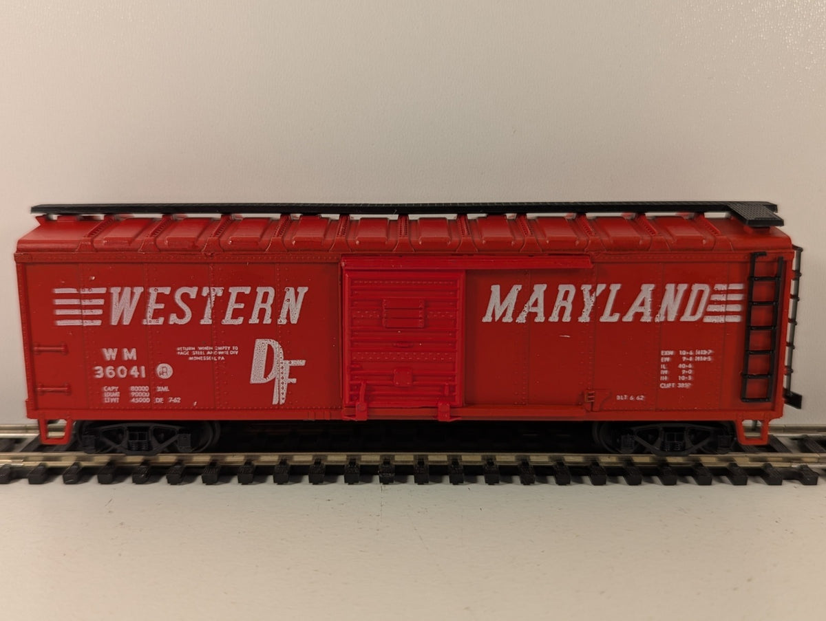 AHM HO Gauge Western Maryland WM 36041 Boxcar