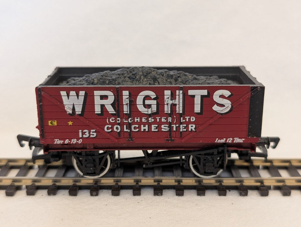 Bachmann OO Gauge 7 Plank Wagon Wrights (Colchester) Ltd Goods Wagon