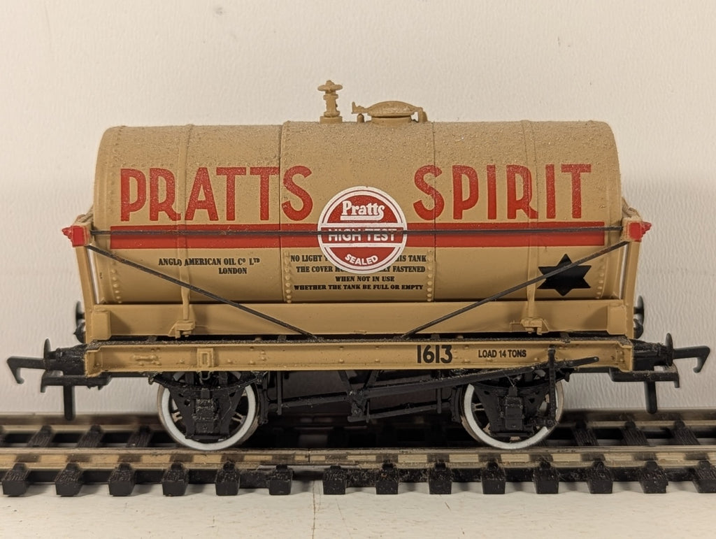 Bachmann OO Gauge 14 Ton Tank Wagon Pratts Spirit 1613 Pratts Spirit