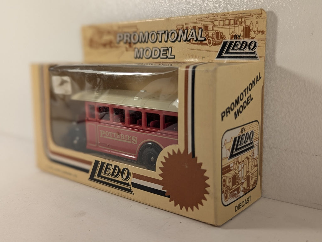 Lledo Single Deck Bus Die-cast Bus Potteries