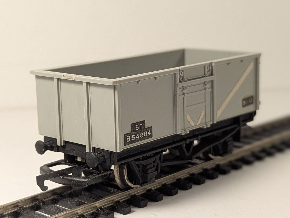 Wrenn OO Gauge 16 Ton Mineral Wagon B54884 BR Grey W4655