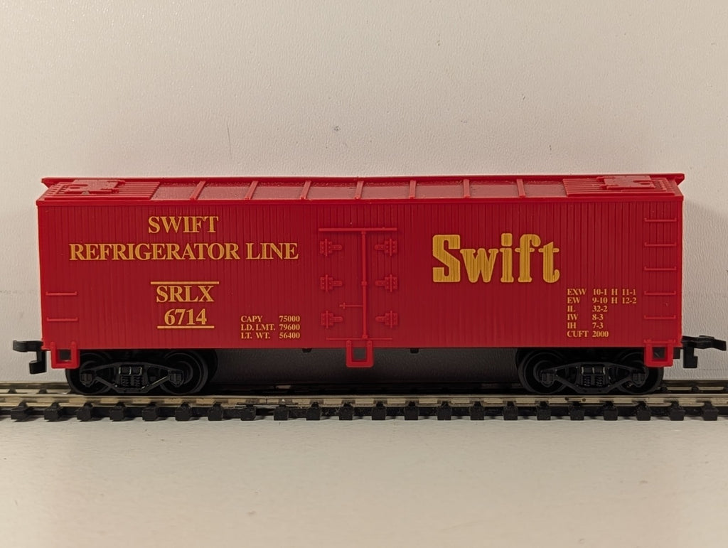 Industrial Rail HO Scale Swift Refrigerator Line Refrigerator Car 6714