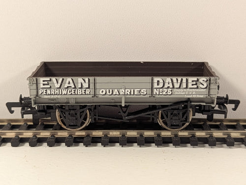 Bachmann 3-Plank Open Wagon Evan Davies Penrhiwceiber Quarries (OO Gauge)